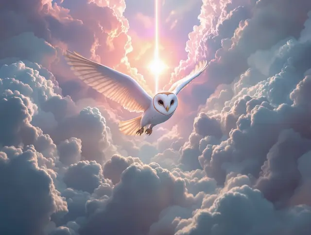 Gale Barn Owl card art