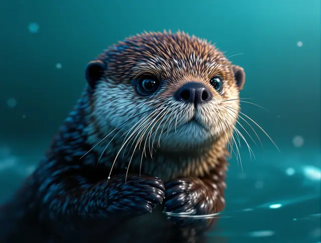 Tide Sea Otter card art